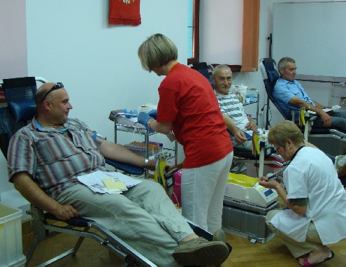 Dawcy krwi w Ziębicach