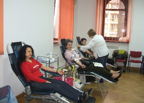 Dawcy krwi w Ziębicach