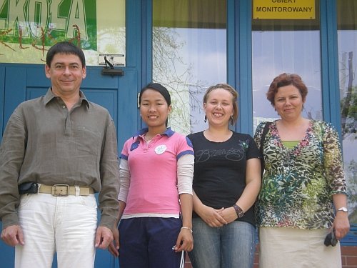 Verena i Thao, czyli wolontariuszki w GP w Ziębicach