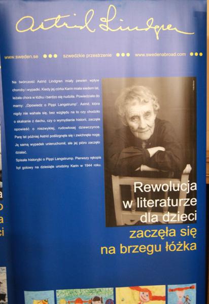 Wystawa o Astrid Lindgren w Ziębicach 