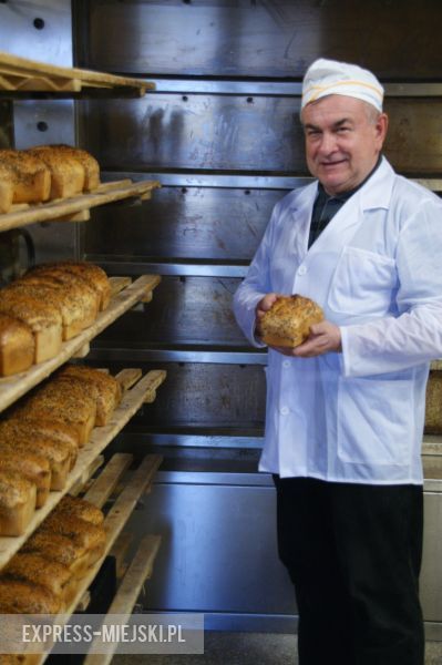 Józef Białas prowadzi piekarnię od 40 lat