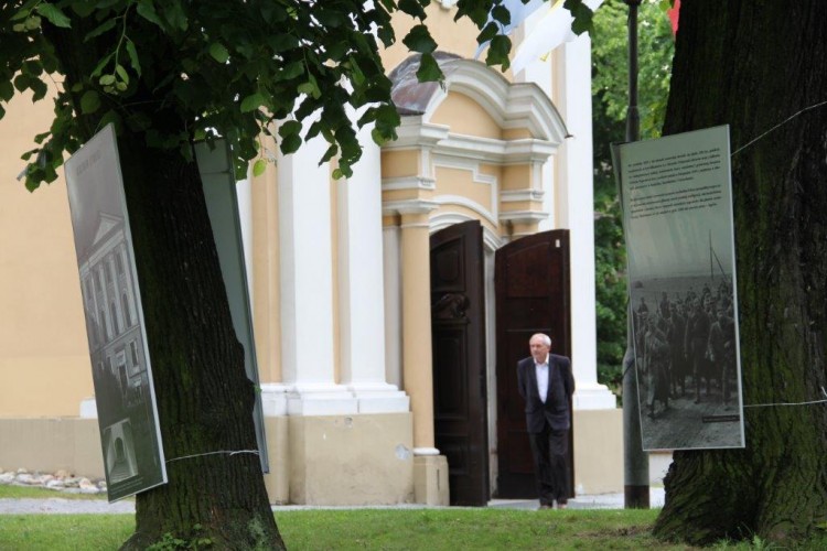 Wystawa "Zbrodnia Katyńska" przygotowana przez Instytut Pamięci Narodowej