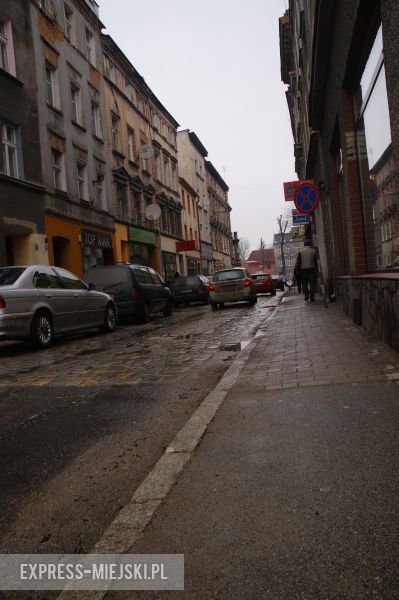 Ulica Grunwaldzka przed remontem...
