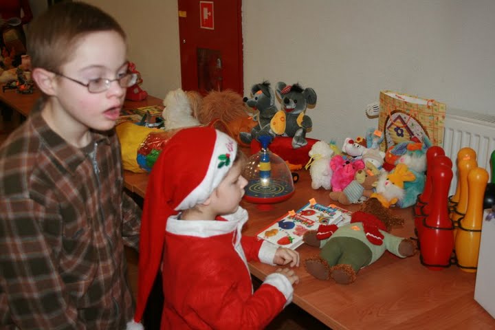 Aukcja zabawek i Mikołaj w Bardzie