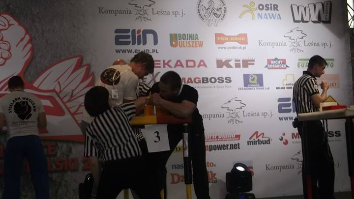 Mistrzostwa Polski w armwrestlingu - Skierniewice 2014