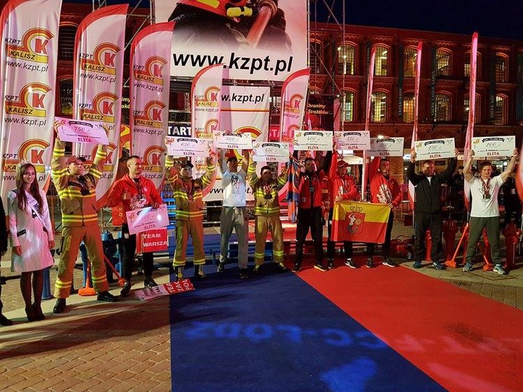 Firefighter Combat Challenge Łódź z udziałem ząbkowickich strażaków