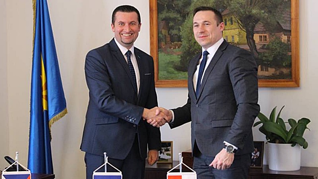 Paweł Gancarz i Martin Staněk podpisali deklarację partnerską