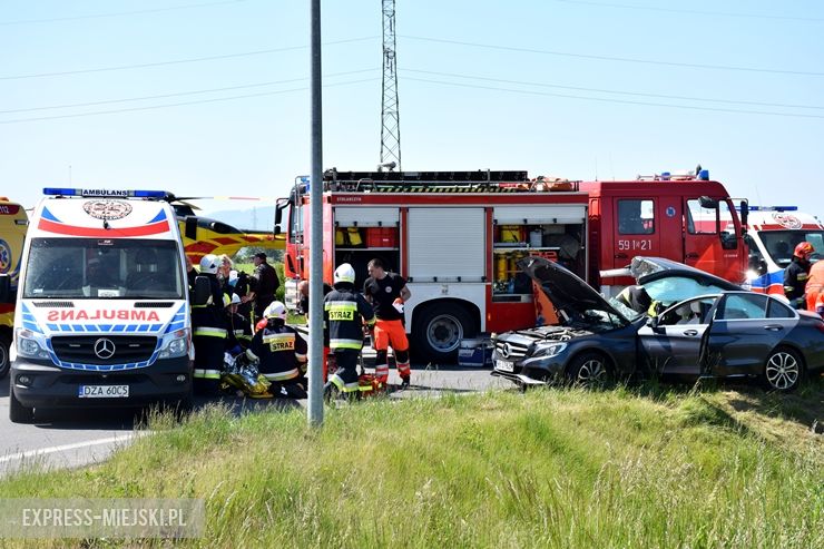 Wypadek na małej obwodnicy Ząbkowic Śląskich