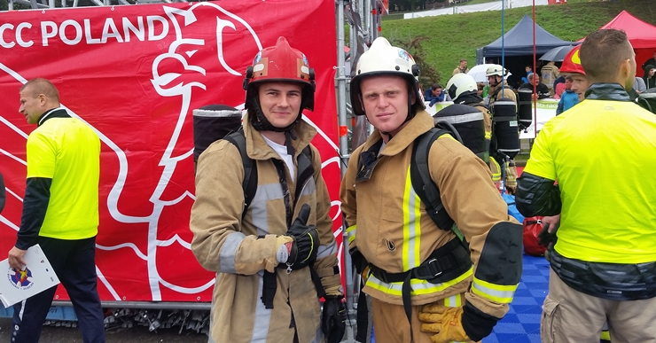 Firefighter Combat Challenge 2017 z ząbkowickimi strażakami