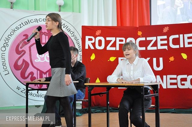 Uroczyste rozpoczęcie roku szkolnego w Liceum Ogólnokształcącym im. Władysława Jagiełły w Ząbkowicac