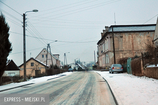 Ulica Kamieniecka po remoncie - 20 grudnia