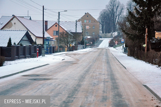 Ulica Kamieniecka po remoncie - 20 grudnia