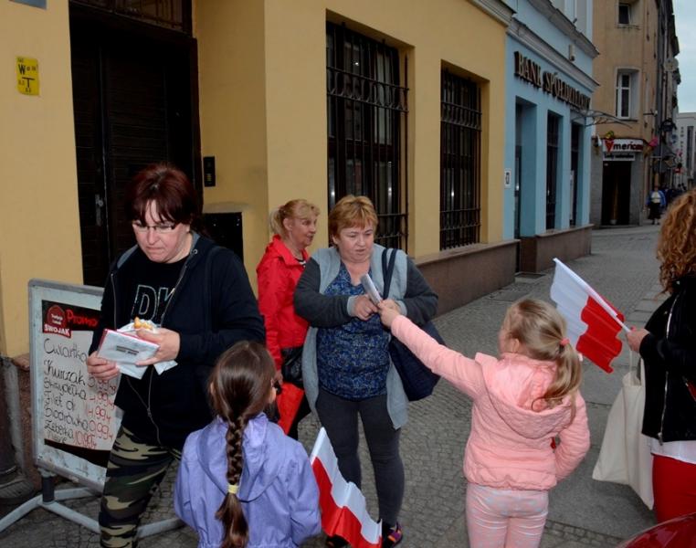 Dzień Flagi Rzeczypospolitej Polskiej w Ząbkowicach Śląskich