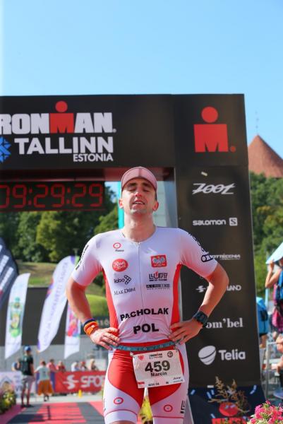 Marcin Pacholak wziął udział w inauguracyjnym Ironman Tallinn w Estonii