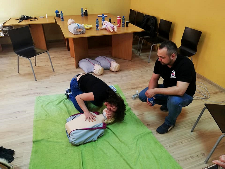 Szkolenie z zakresu pierwszej pomocy odbyło się w Ząbkowickim Ośrodku Kultury