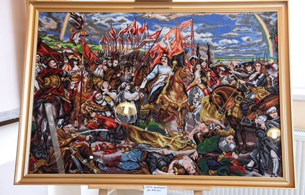 Wystawa Agnieszki Gaik pt. „Obrazy igłą malowane” w Ząbkowickim Ośrodku Kultury
