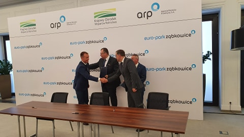 Agencja Rozwoju Przemysłu S.A. i Krajowy Ośrodek Wsparcia Rolnictwa podpisały porozumienie o współpracy celem utworzenia parku przemysłowego EURO-PARK w Ząbkowicach Śląskich
