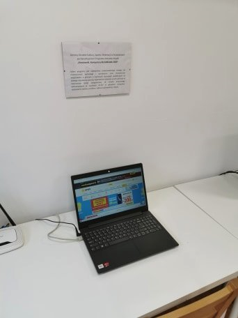 GOKSiR w Stoszowicach zakupił nowy sprzęt komputerowy