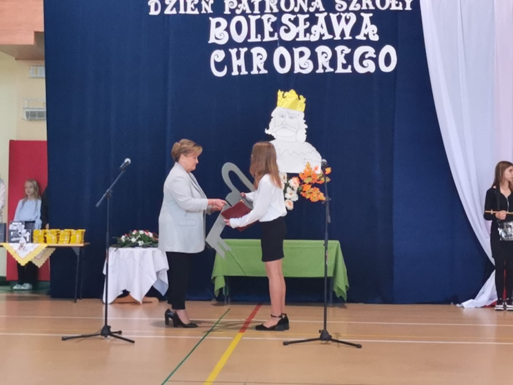 Obchody z okazji dnia patrona szkoły Bolesława Chrobrego w Kamieńcu Ząbkowickim