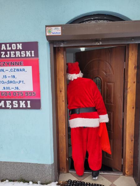 Św. Mikołaj na ulicach Barda