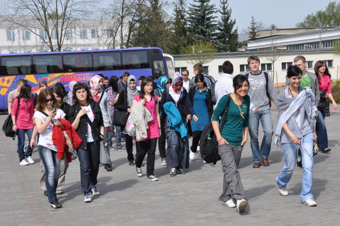 Młodzież z Turcji w Ząbkowicach Śląskich