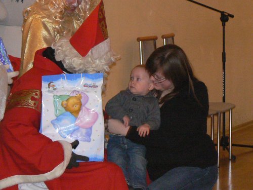 W Przyłęku Mikołaj odwiedził grzeczne dzieci