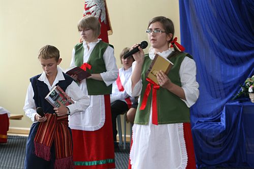 Otwarcie szkoły w Przyłęku