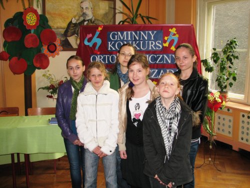Gminny Konkurs Ortograficzny "Sienkiewiczada 2011"