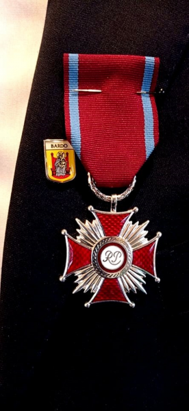 Srebrny Krzyż Zasługi dla burmistrza Krzysztofa Żegańskiego