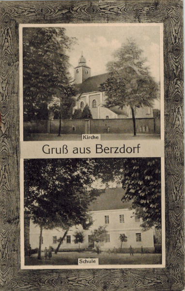 Bożnowice (Berzdorf) => kościół pw. św. Trójcy