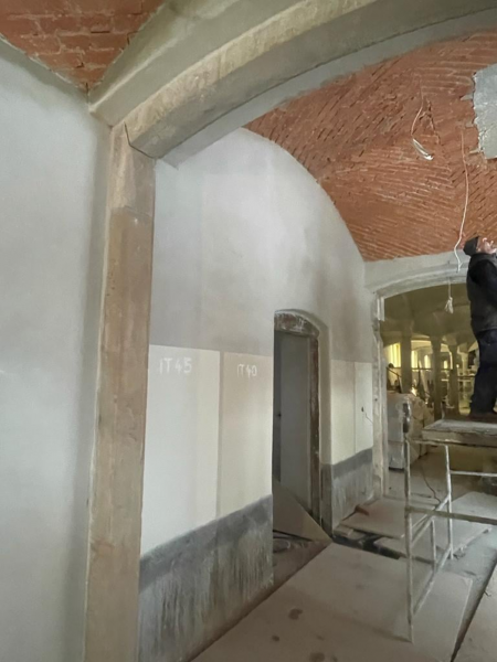 Dobiegają końca prace związane z rewitalizacją oficyny południowej w Pałacu Marianny Orańskiej