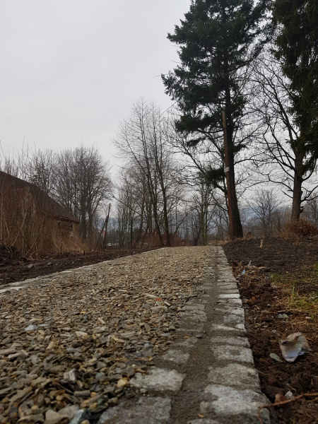 Zakończono budowę ścieżek spacerowych w parku w Grodziszczu
