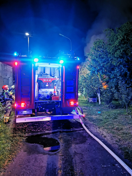	Pożar na terenie byłej cukrowni w Ziębicach