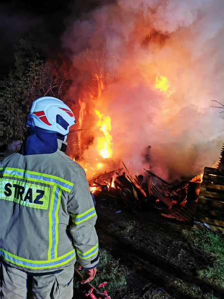 	Pożar na terenie byłej cukrowni w Ziębicach