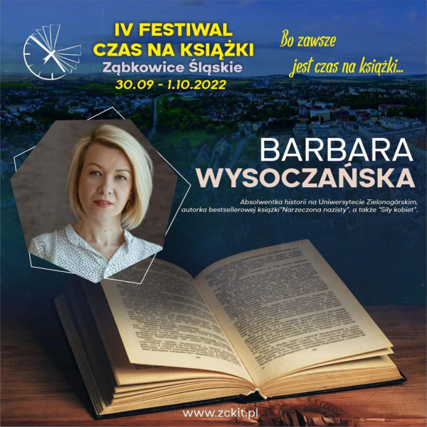 Już 30 września i 1 października w Ząbkowicach Śląskich odbywać się będzie IV edycja Festiwalu Czas na Książki