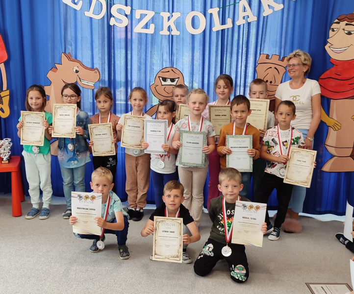 Szachowe Mistrzostwa Przedszkola na Orlej Polanie w Ziębicach