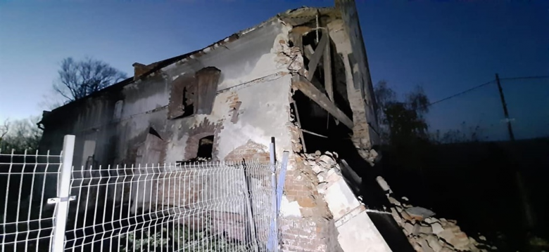 Katastrofa budowlana w Ziębicach. Zawaliła się część budynku