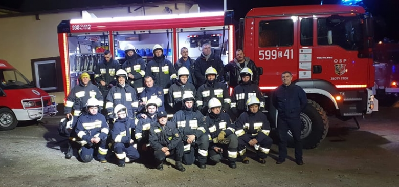 Strażacy-ochotnicy ze Złotego Stoku mają nowy wóz ratowniczo-gaśniczy