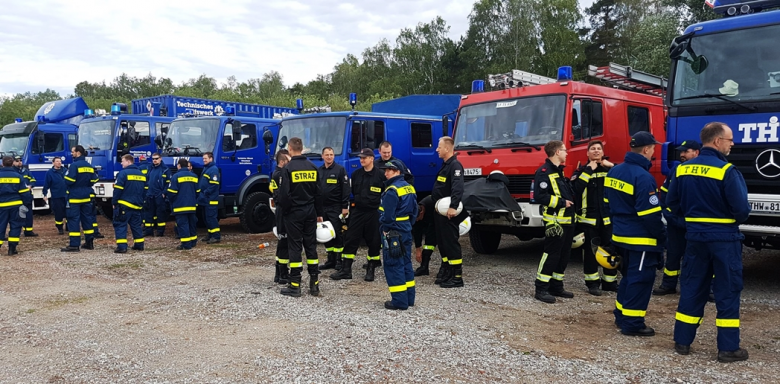 Strażacy-ochotnicy z gminy Stoszowice szkolili się w Berlinie