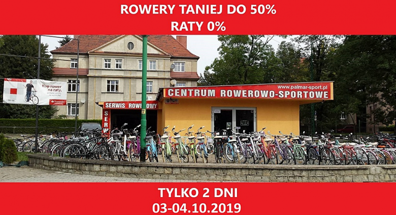 Zapraszamy już 3 i 4 października od godziny 9 do 18 do Centrum Rowerowo-Sportowego przy ul. Mickiewicza 1 w Ząbkowicach Śląskich