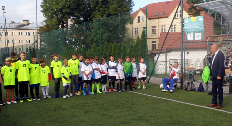 Turniej piłki nożnej szkół podstawowych z gminy Ziębice o puchar Burmistrza Ziębic