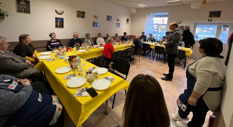  Spotkanie noworoczne z Kołem Gospodyń Wiejskich w Doboszowicach i kolędowanie w Starczowie