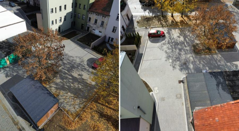 Nowe oblicze podwórek przy ul. Ciasnej i Traugutta