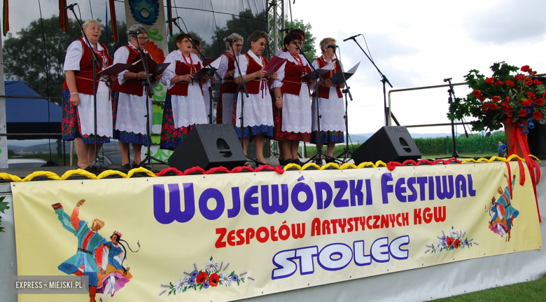 24. Wojewódzki Festiwal Zespołów Artystycznych Kół Gospodyń Wiejskich w Stolcu
