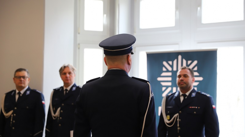 Nadkomisarz Tomasz Grzesiak został nowym komendantem Komendy Powiatowej Policji w Ząbkowicach Śląski
