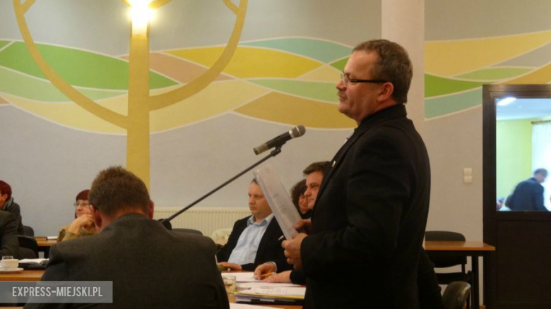 Kazimierz Pachura - zastępca przewodniczącego Rady Miejskiej w Bardzie