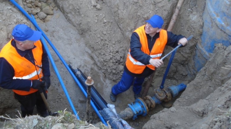 Przebudowa sieci wodociągowej w Czesławicach