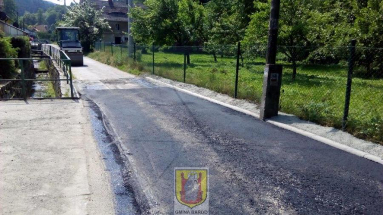 Przebudowa drogi na ul. Krakowskiej w Bardzie