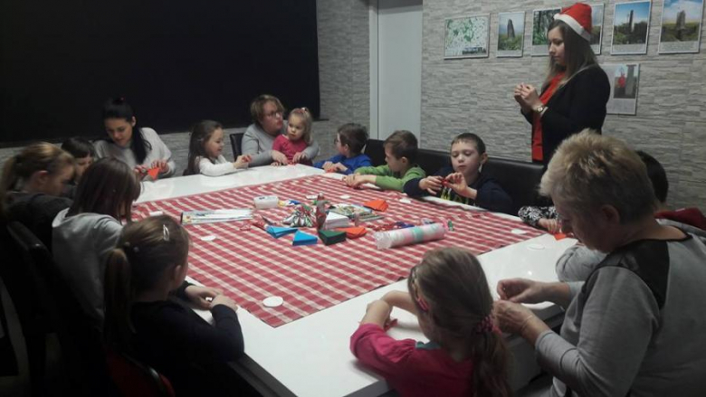 6 grudnia w CITiK w Ziębicach, odbyły się mikołajkowe warsztaty plastyczne dla dzieci