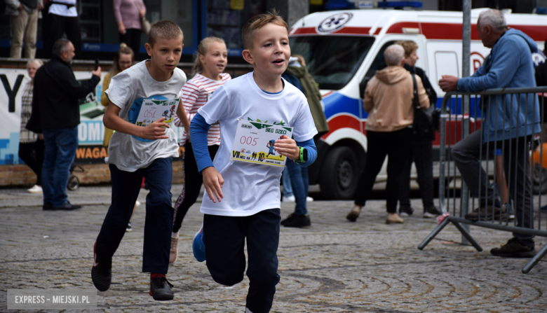 Bieg dla dzieci podczas VII edycji Ząbkowickiej Dychy